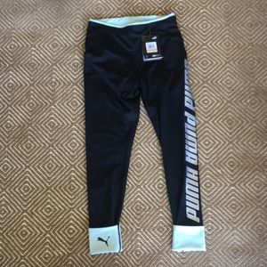 Puma High Waisted Black Leggings S